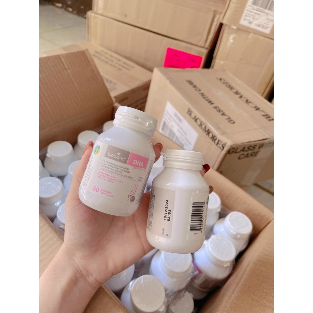 Viên uống DHA Bio Island cho mẹ bầu - Hàng Úc đủ bill