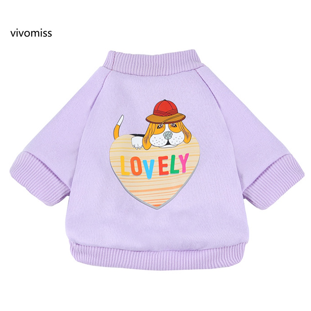 Áo sweater thời trang thu đông dễ thương cho thú cưng