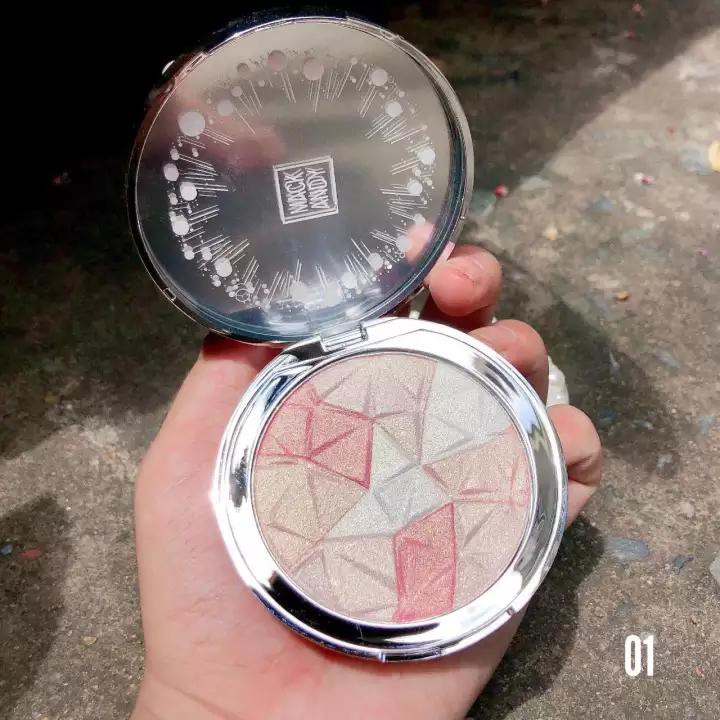 Phấn Bắt Sáng Highlight Mack Andy Ngọc Trai Tone Cam Đào No.MK051-01 | BigBuy360 - bigbuy360.vn