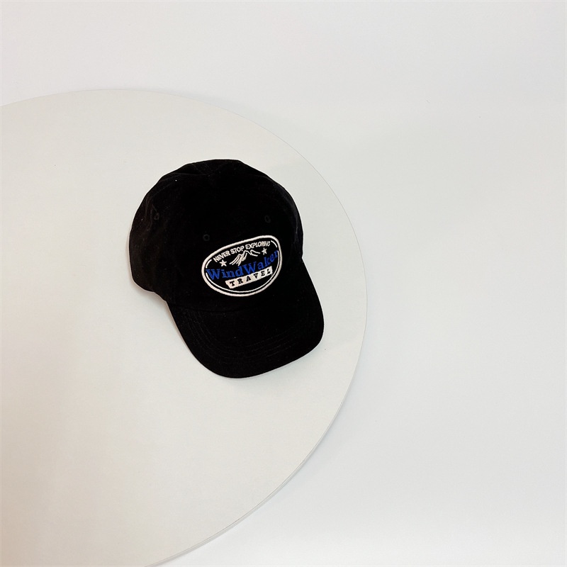 Mũ Lưỡi Trai Thêu Chữ Nhiều Màu Sắc Xinh Xắn Phong Cách Hàn Quốc Cho Bé