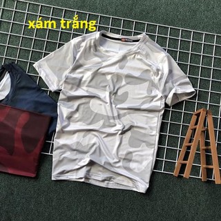 Áo thun nam cổ tròn họa tiết kiểu thun lạnh ( áo phông nam họa tiết)