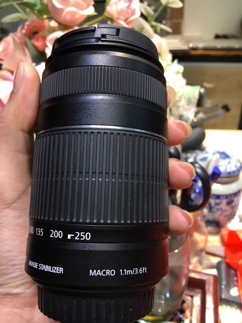 Lens tele canon 55-250mm is ii