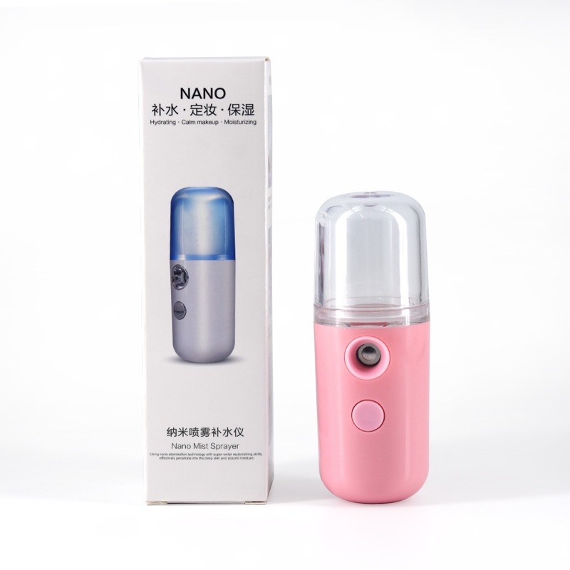 🌈Máy Phun Sương🌈Xông Hơi Mini Cho Da Mặt/Giữ Ẫm, Cấp Ẩm Da, Làm Mát Da Cấp Tốc | BigBuy360 - bigbuy360.vn