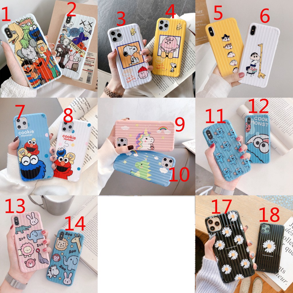 Fashion Case iphone 12 11 pro Max 12 mini SE 2020 Ốp điện thoại silicon in hình heo hoạt hình cho iphone 6 6s 7 8 X XR XS Max 7plus 8plus 6plus 6splus