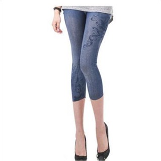 Combo 3 Quần Legging lửng giả Jeans thời trang
