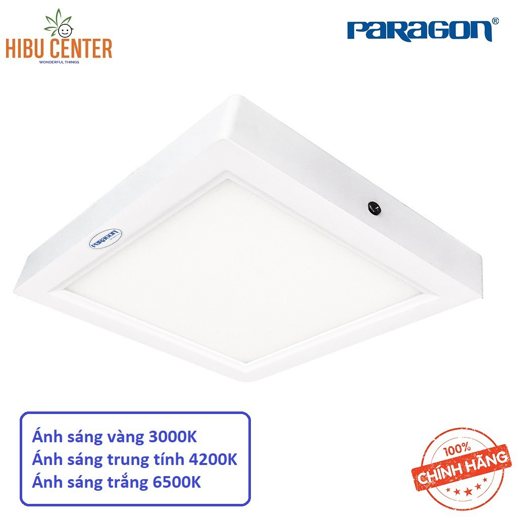 Đèn LED Paragon Downlight Gắn Nổi (PSDNN Series) - 6W/ 12W/ 18W - Ánh Sáng Vàng/ Trung Tính/ Trắng. Hàng Chính Hãng