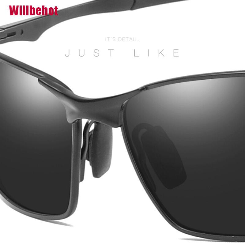 [Willbehot] Polarized Sunglasses Men Driving Mirror Color Night Vision Goggles Eyeglasses [Hot]