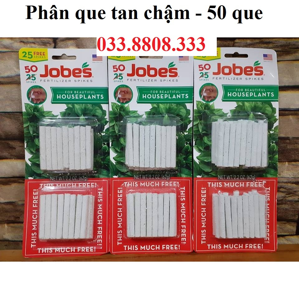 Hộp 5 Vỉ Phân Que - Phân Con Sâu Nhập Khẩu từ Mỹ