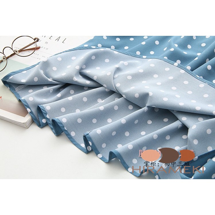 CHÂN VÁY CHỮ A CHẤM BI 60-100KG - CV51