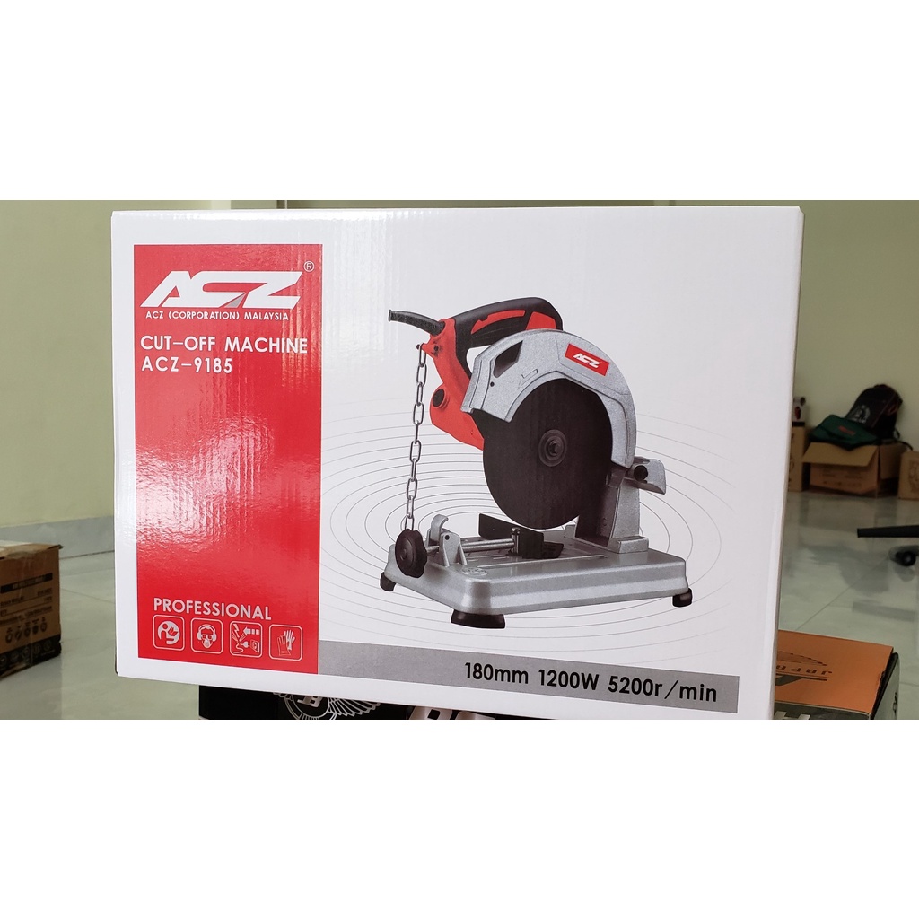 Máy Cắt Sắt Mini ACZ 185mm - Máy Cắt Sắt Bàn ACZ9185 - Công suất 1200w chính hãng