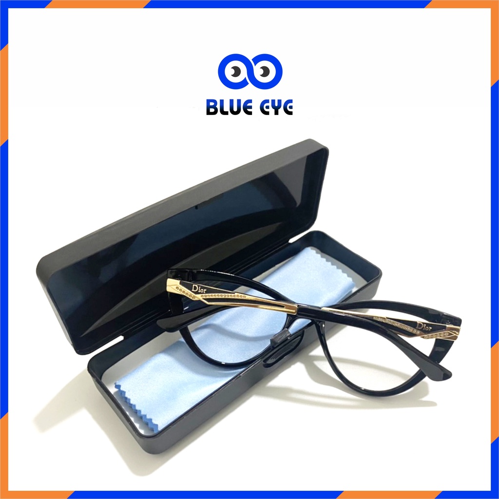 Kính mắt mèo Dior thời trang cao cấp gọng nhựa