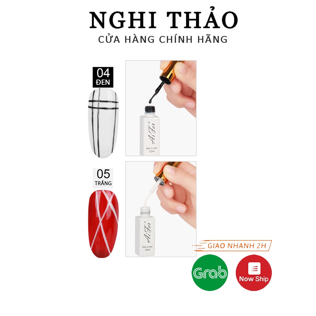 Sơn gel vẽ cọ nét LADURA 15ml