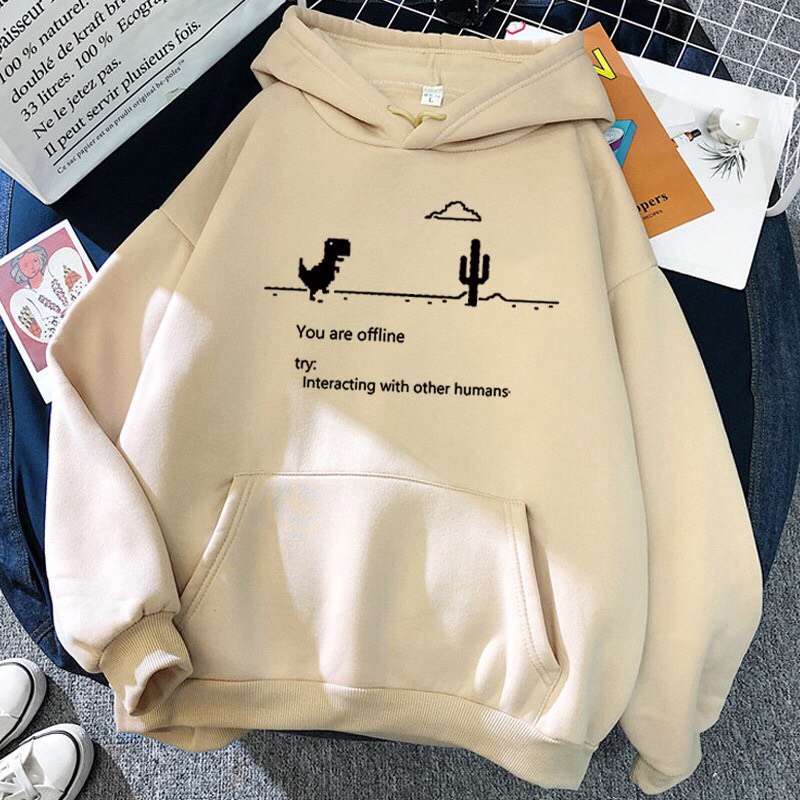 ÁO HOODIE UNISEX IN HÌNH DỄ THƯƠNG