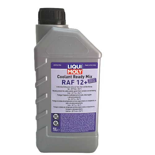 Nước Làm Mát Liqui Moly Coolant Ready Mix RAF 12 Plus 6924 1L - Nước Màu Đỏ Hồng Đã Pha Sẵn