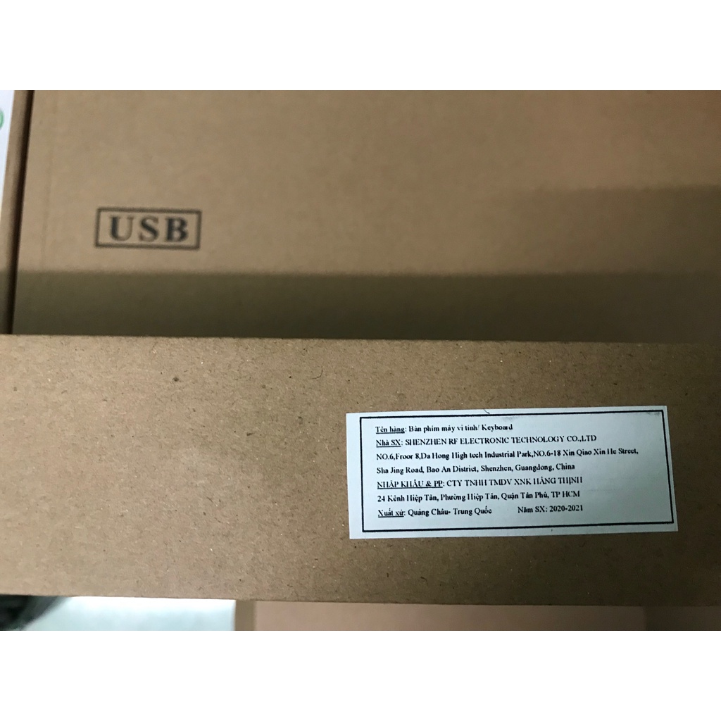 Bàn Phím Có Dây MITSUMI Cổng USB- Full Box mới 100%