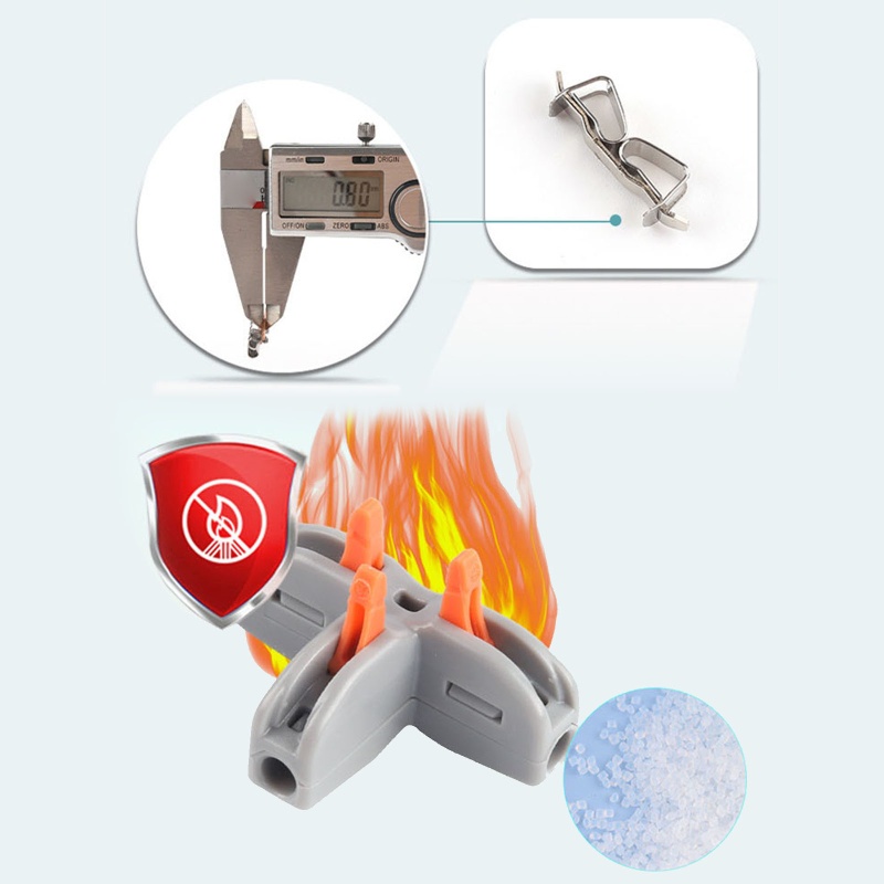 Khối Đấu Nối Dây Điện Đầu Cuối Cách Nhiệt Nhanh Chóng Thông Dụng