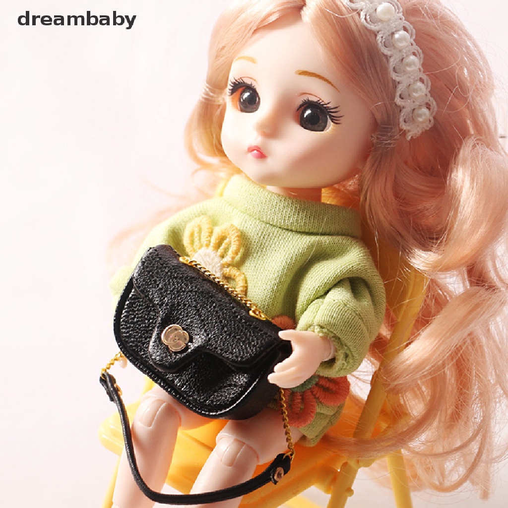 [dreambaby] Túi Xách Đeo Chéo Thương Hiệu Thời Trang Thu Nhỏ Dành Cho Búp Bê