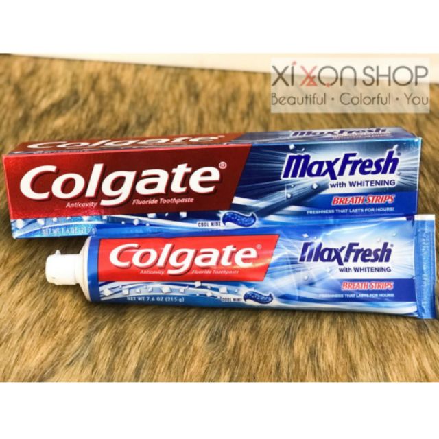 6 tuýp kem đánh răng Colgate MaxFresh TT
