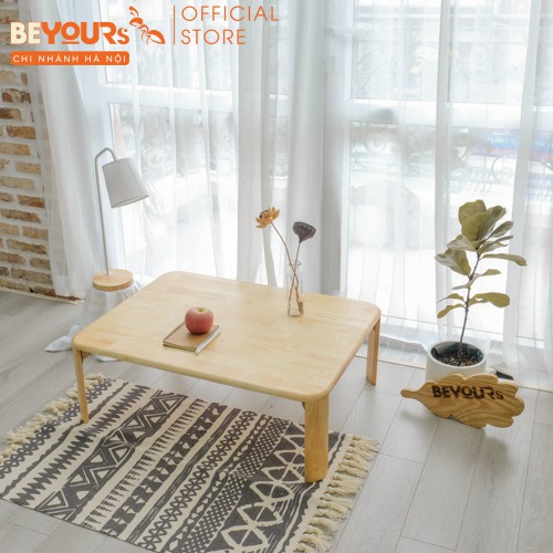 Bàn Trà Sofa Gỗ Cao Su Hiện Đại BEYOURs C Table Nội Thất Phòng Khách, Bếp Lắp Ráp Dễ Dàng