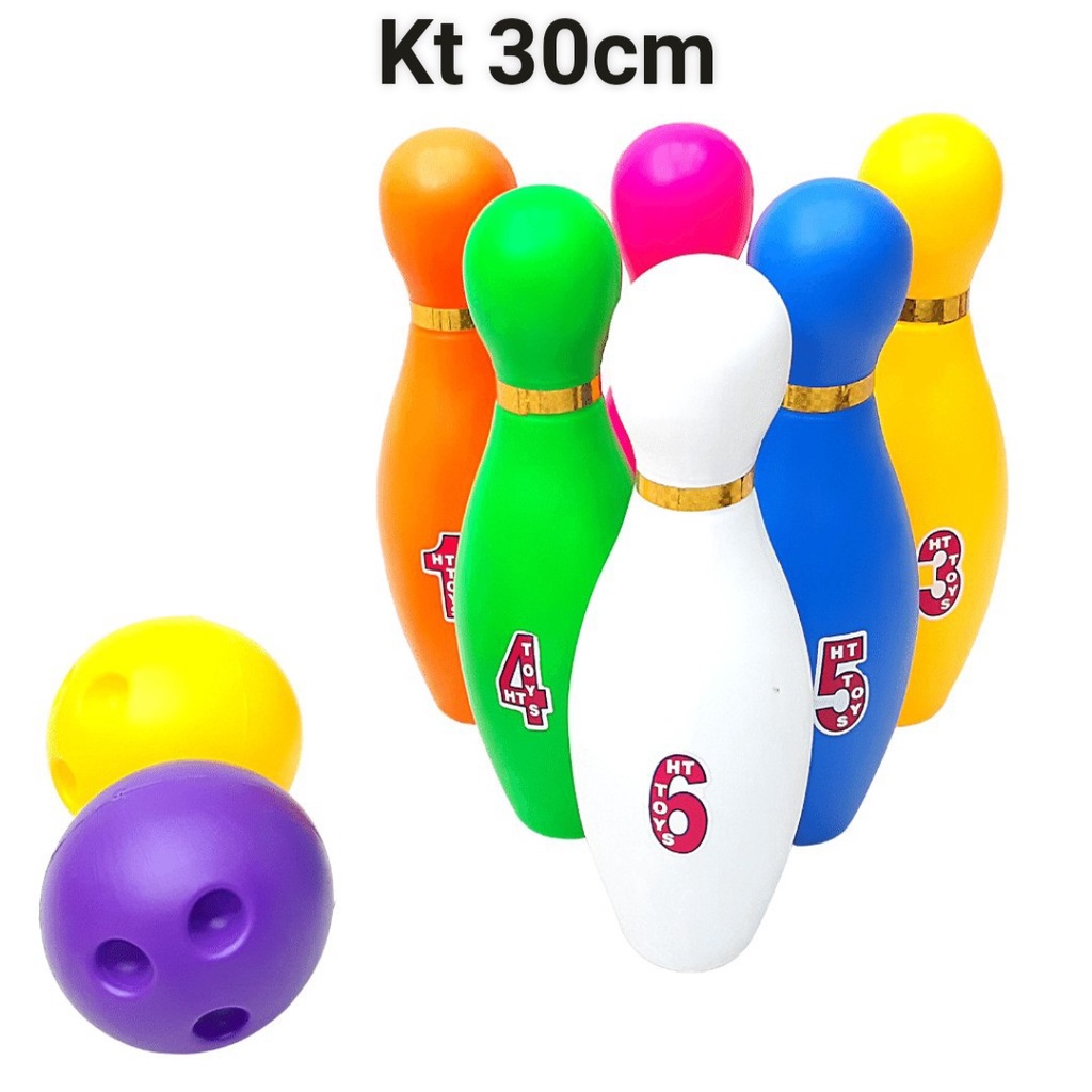 Bộ đồ chơi Bowling cỡ to bằng nhựa cho trẻ vui chơi và vận động thể chất