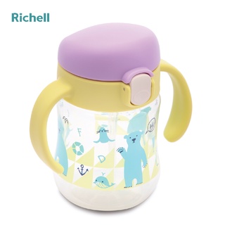 Cốc tập uống 2in1 T.L.I Richell 200ml