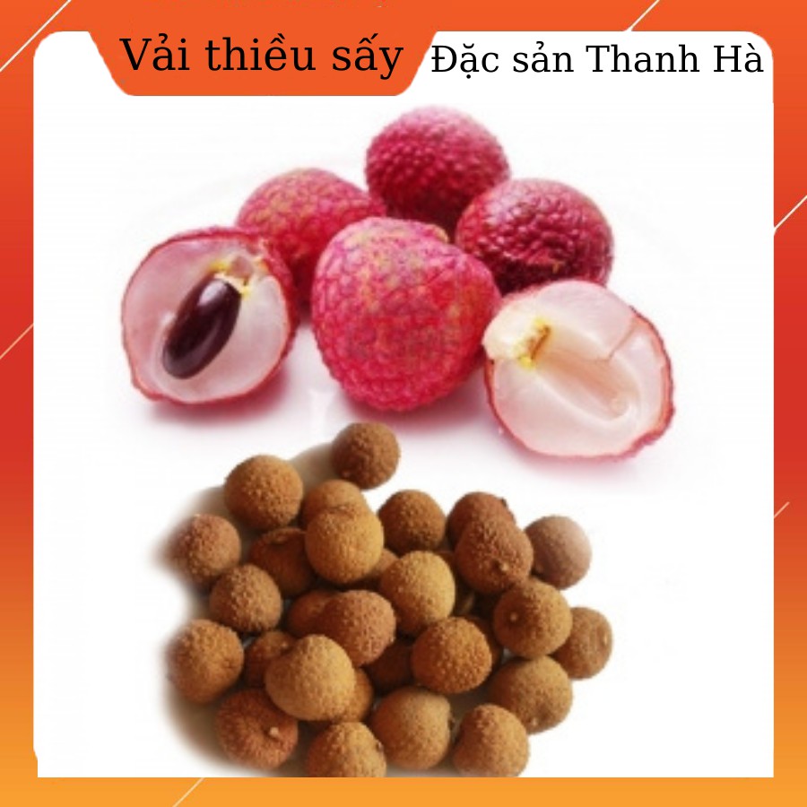 Vải thiều sấy khô- Đặc sản Thanh Hà - Chế biến thủ công - 1kg