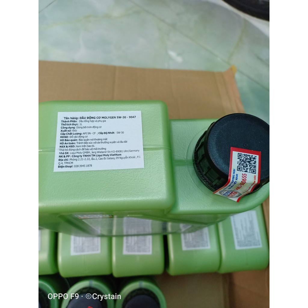 Nhớt Liqui Moly Gen 5W-30 tổng hợp  Cao Cấp Xe Tay Ga " Có Chiết Lẻ "