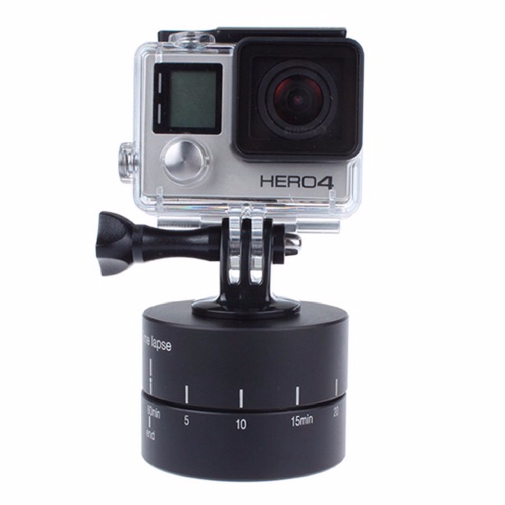 Đế chụp Timelapse 360 độ cho máy quay hành động GoPro, Sjcam, Yi Action, Osmo Action