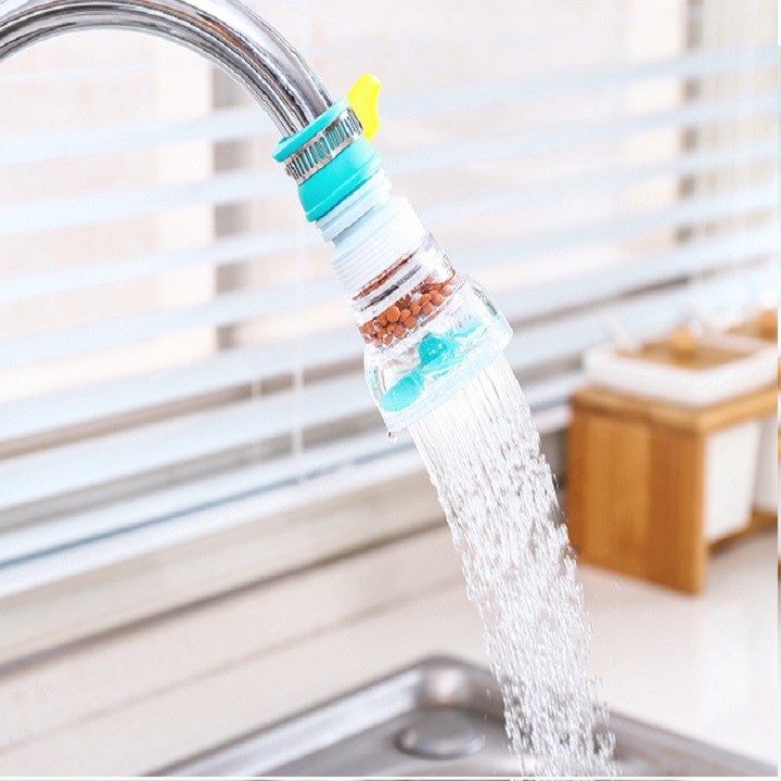 Đầu hạt lọc tăng áp 2in1 cánh quạt có khóa