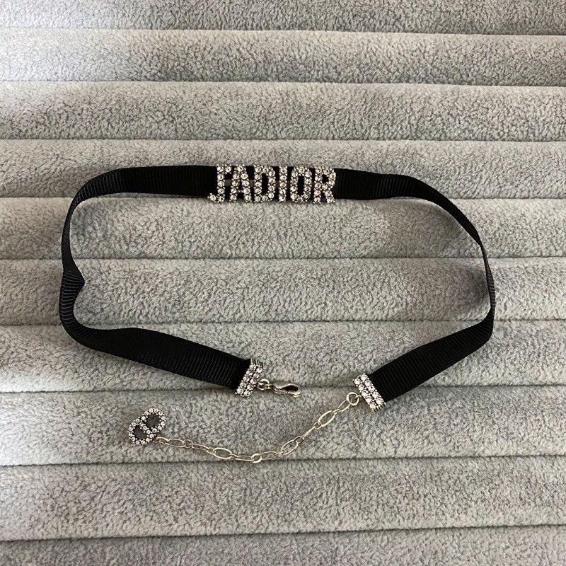 Choker jadior dây mềm.choker đính đá