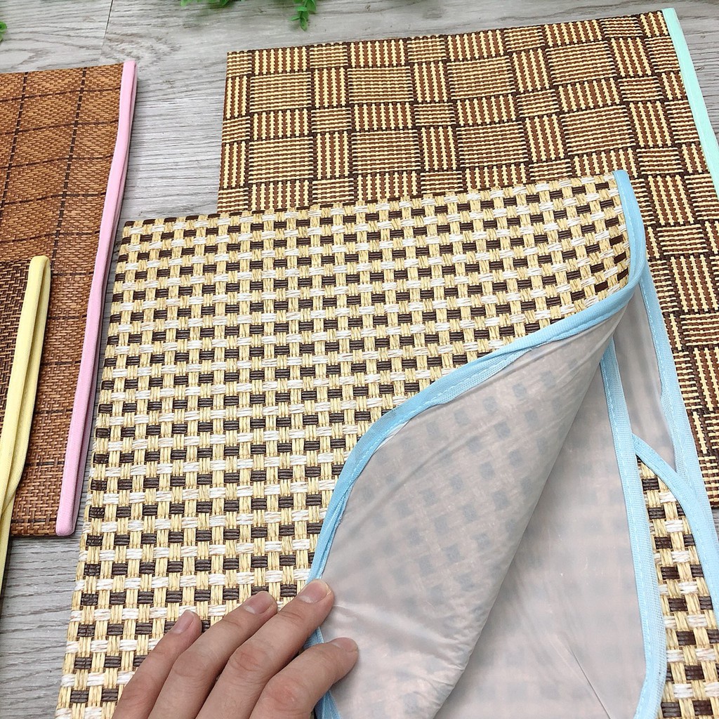 Chiếu cho bé sơ sinh, chiếu lục bình 2 lớp chống thấm cho bé 60x90cm