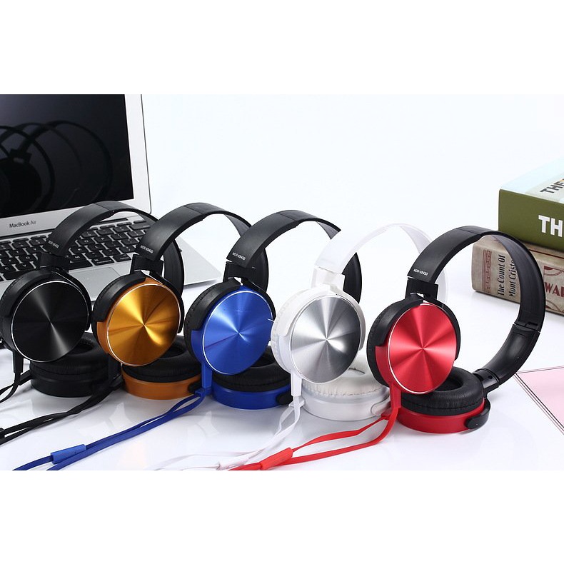 ( BẢO HÀNH 3 THÁNG) Tai nghe chụp tai XB450 EXTRA BASS tích hợp micro, âm thanh trầm nghe cực hay
