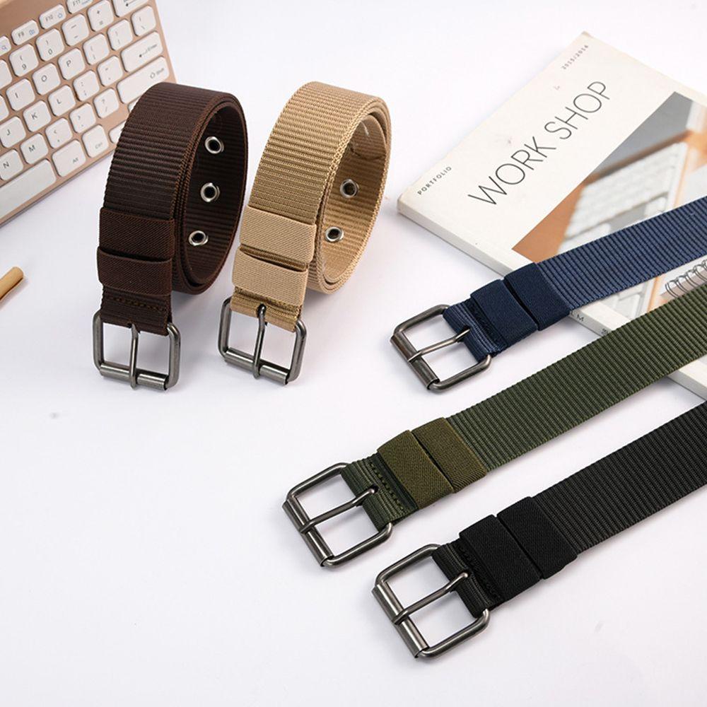 Thắt Lưng Bằng Nylon Màu Sắc Đơn Giản Cá Tính Cho Nam Và Nữ
