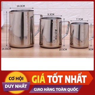 Ca đánh sữa inox 350,600,1000ml