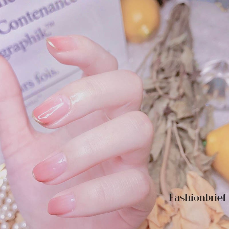 [Hàng mới về] Set 24 Móng Tay Giả Đơn Giản Thời Trang Cho Nữ