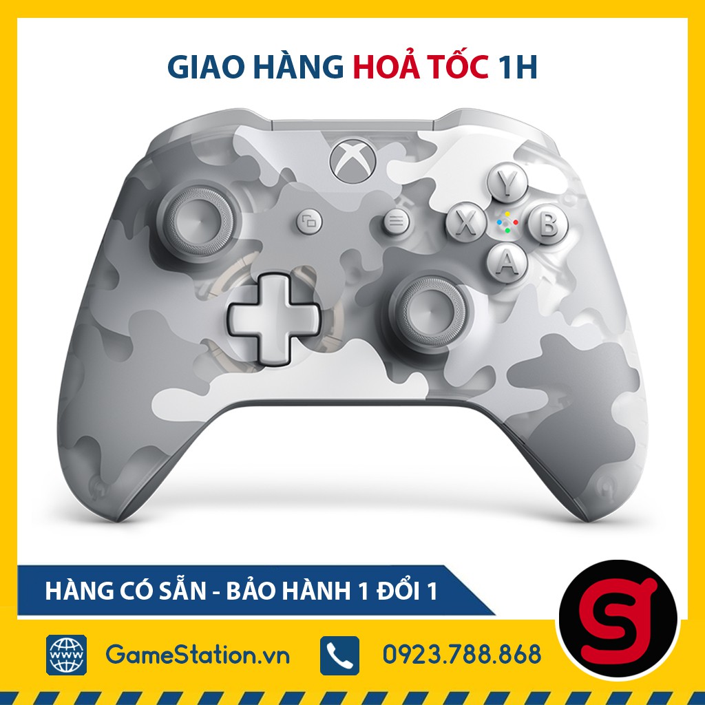 [Mã ELTECHZONE giảm 6% đơn 500K] Tay Cầm Xbox One S - Màu Arctic Camo Special Edition