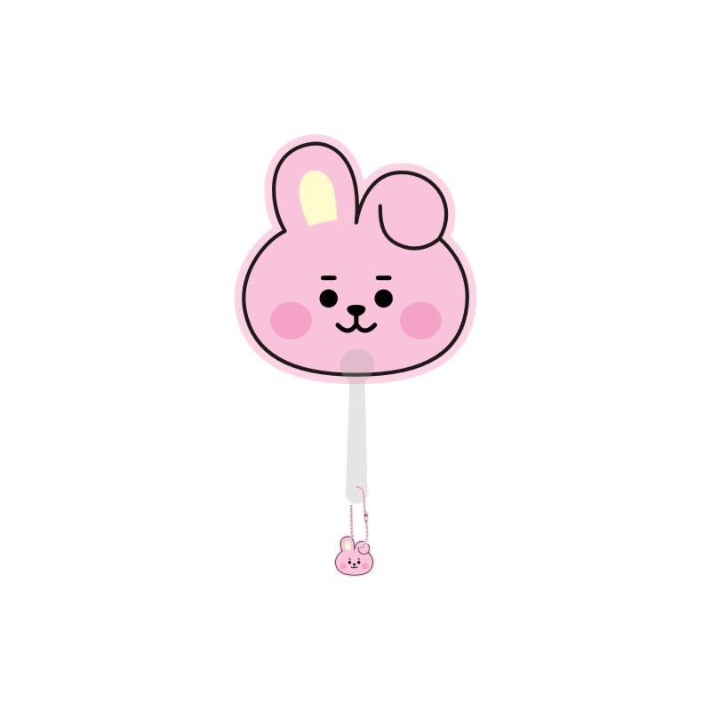 Quạt Cổ Vũ Cho Fan Bts Bt21 Tiện Dụng