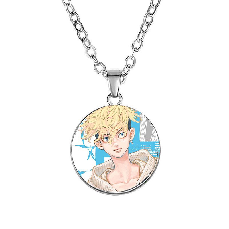 Vòng cổ in hình nhân vật TOKYO REVENGERS Kịch Trường Của Takemichi anime chibi xinh xắn quà tặng độc đáo