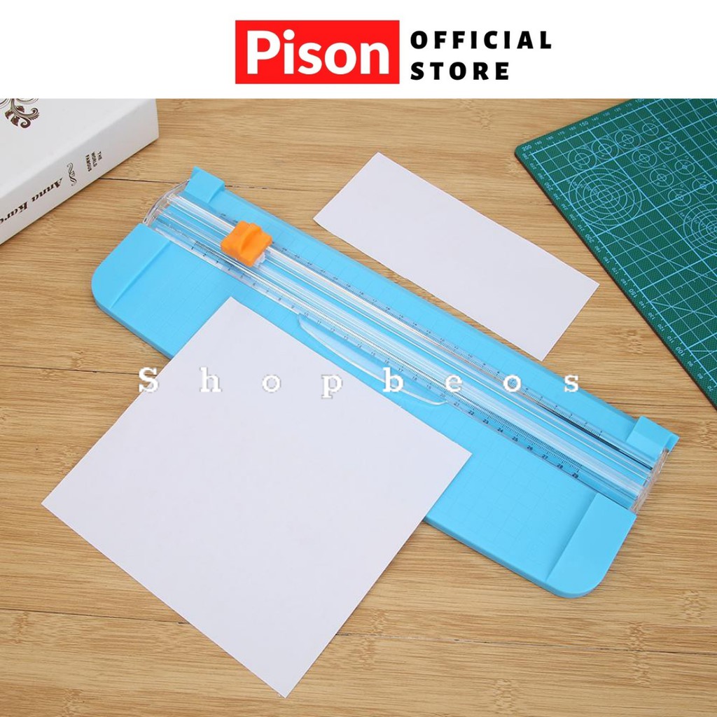 Dụng cụ cắt thẻ giấy ảnh Pison cho văn phòng nhỏ gọn tiện dụng - 01 cái