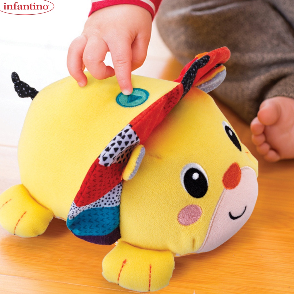 Đồ Chơi Thú Bông Hình Sư Tử Phát Nhạc Và Chuyển Động INFANTINO