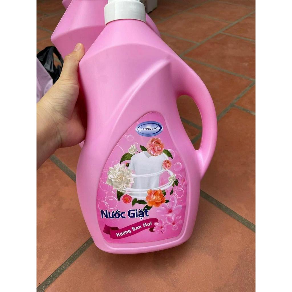 Nước giặt ANNA hương ban mai can 4l