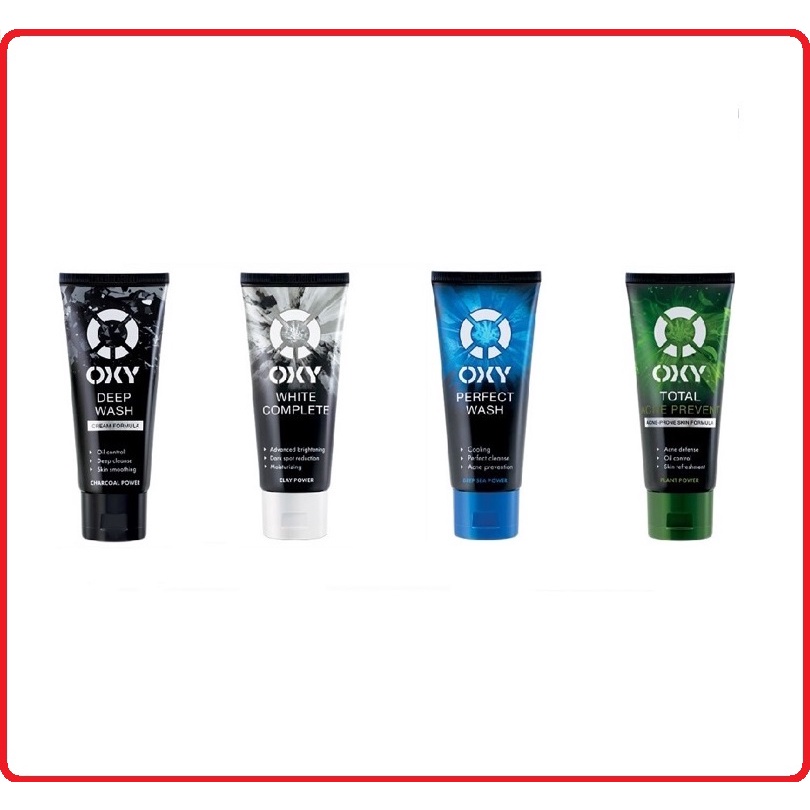 Sữa Rửa Mặt Oxy Có Hạt Làm Sạch Sâu, Đánh Bay Nhờn, Tút Sáng Da, Cực Mát 100G