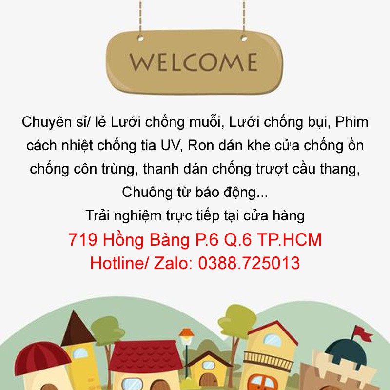 Rèm cửa chống muỗi nam châm không tiếng ồn thế hệ mới HAPPY FAMILY