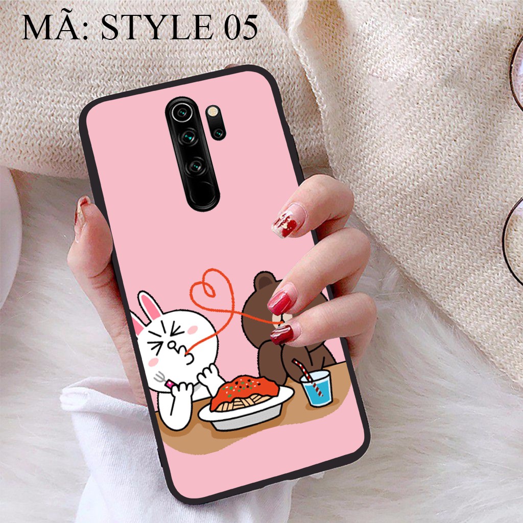 Ốp lưng Xiaomi Redmi Note 8 Pro viền dẻo TPU BST Phong cách