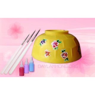 Chén nhựa tập vẽ nail