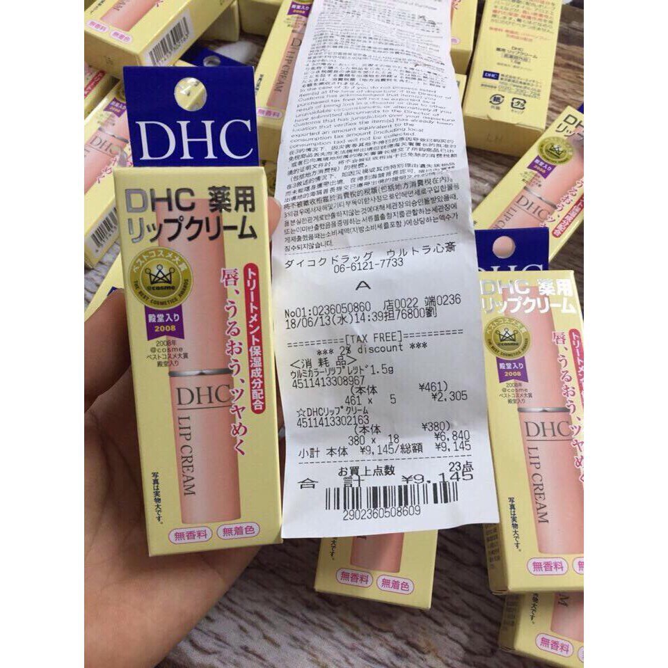 (Đủ bill) Son dưỡng DHC Lip Cream nội địa Nhật | BigBuy360 - bigbuy360.vn