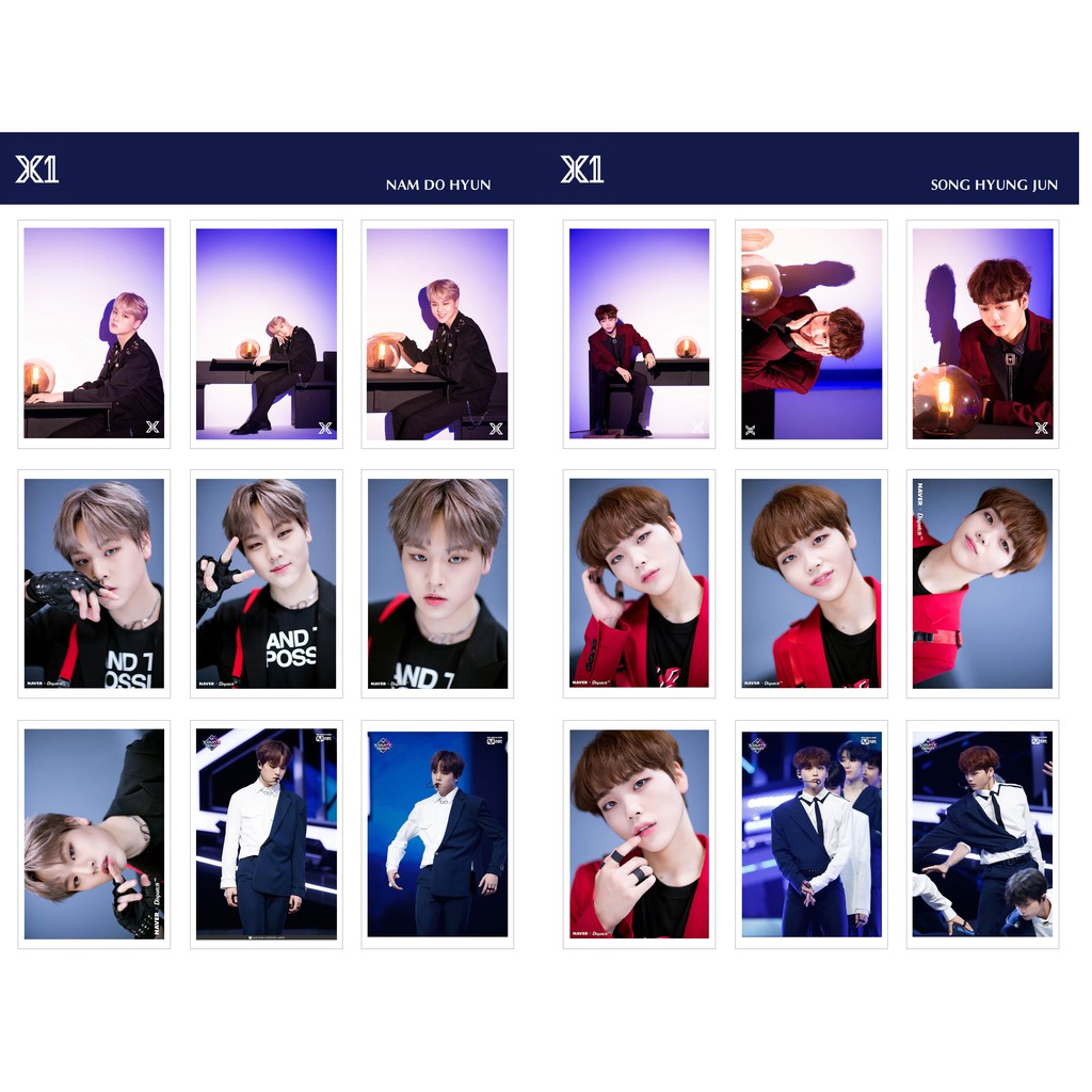 Lomo Card Ảnh X1 - QUANTUM LEAP by Naver x Dispatch ( full 99 ảnh)