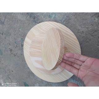 Ván Gỗ Thông Tròn Trang Trí