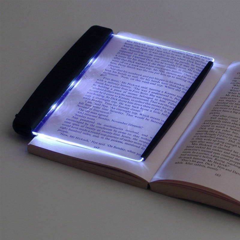 Đèn LED Đọc Sách Ban Đêm Đế Phẳng Di Động Sáng Tạo Đa Ứng Dụng