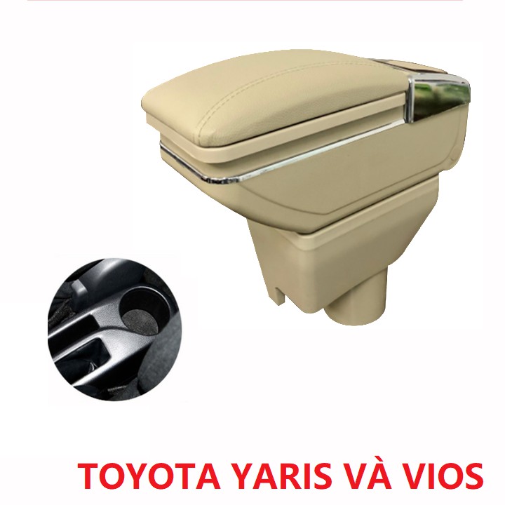 Hộp tỳ tay cho xe ô tô Toyota Yaris và Vios Nhỏ Gọn Tiện Lợi